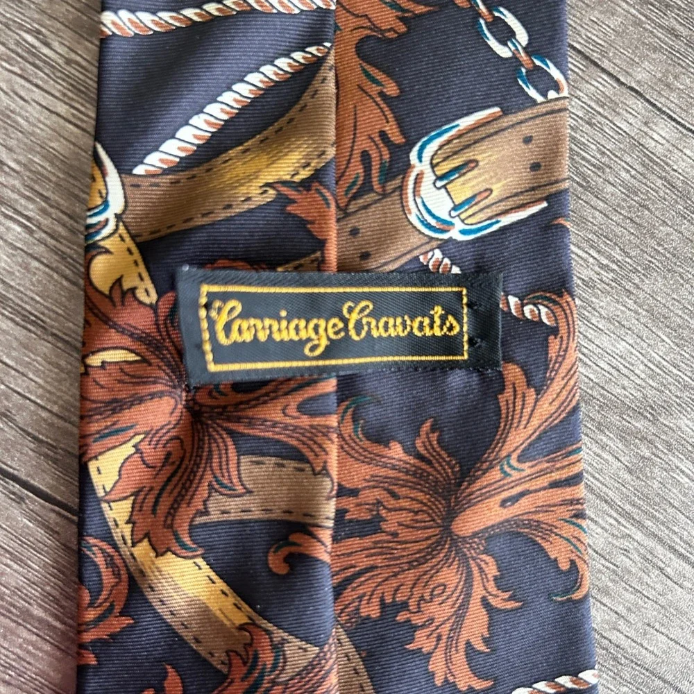 Carriage Cravats vintage equestrian